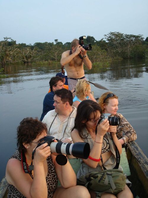 5 ECUADOR AMAZON TOURS [FROM QUITO]: Bird photography at Cuyabeno Lake, when visiting the Amazon in Ecuador.