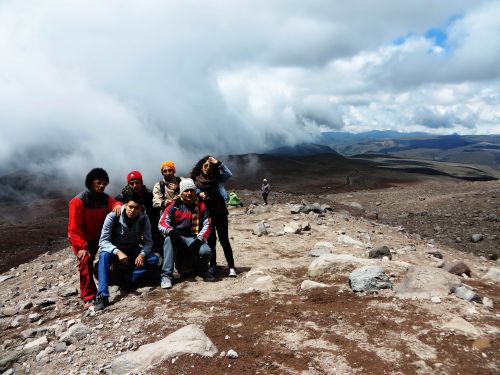 Cimborazo, seen on Andes treks in Ecuador.