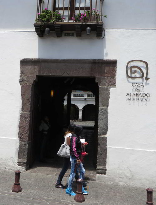 MUSEUMS IN QUITO: Casa de Alabado Museum of Pre-Colombian Art in Quito.