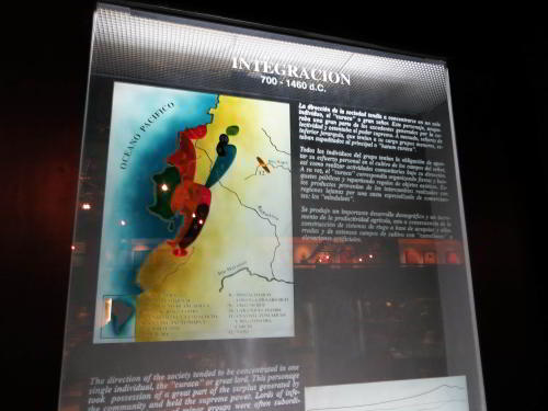 MUSEUMS IN QUITO: Archaeological interpretation at National Museum, Quito, Ecuador