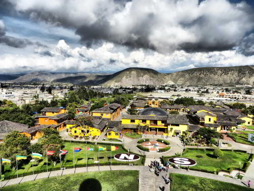 WHAT IS MITAD DEL MUNDO MONUMENT? view of the park