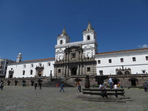 FAMOUS HISTORIC CHURCHES IN QUITO, ECUADOR: San Fransisco Church