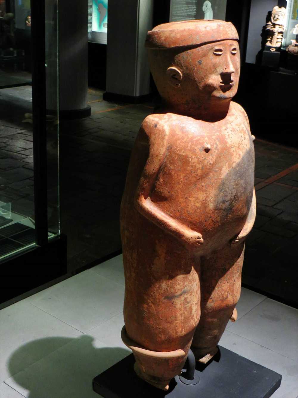 Pre-Inca statue in the Nacional Museum