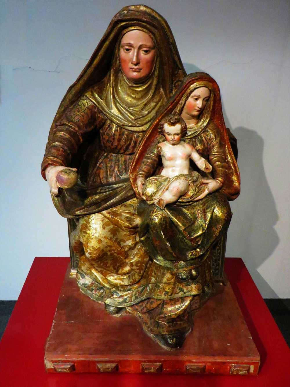 Religious art at the National Museum in Quito