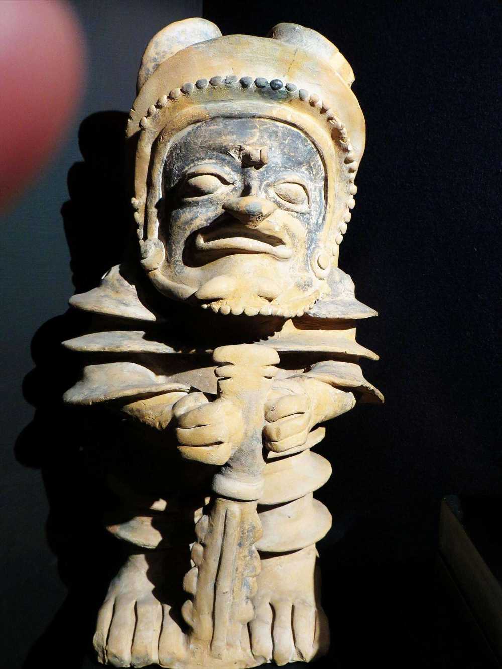 Ceramic figure at the National Museum