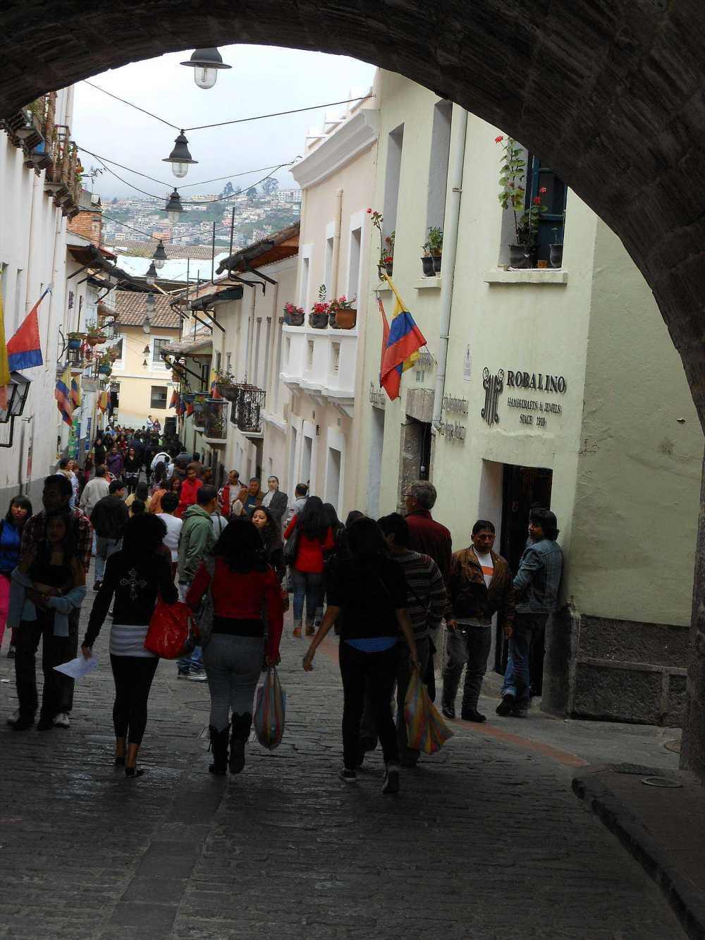 Calle Ronda in Quito